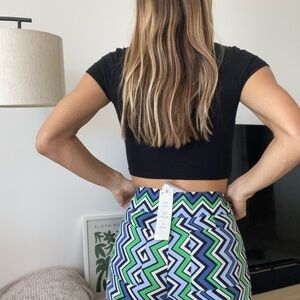 ZARA Geometric Pants